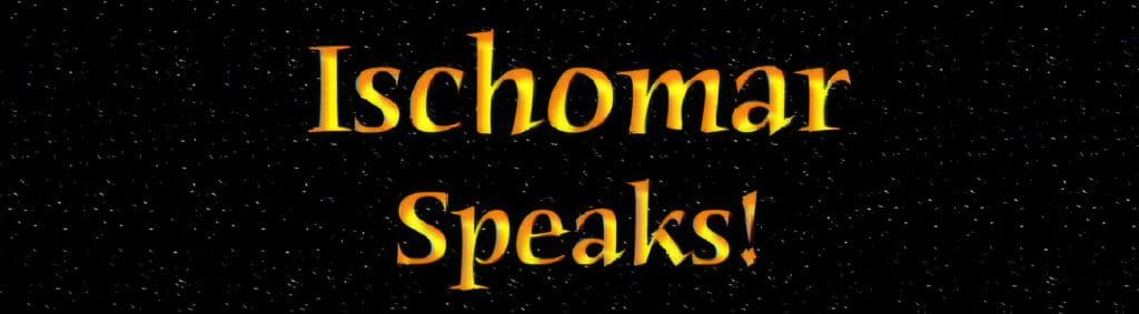 Ishcomar speaks banner