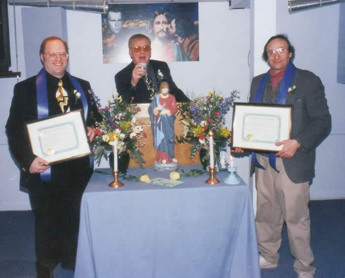 Rev. Sidney Schwartz, Rev. Carl R. Hewitt, Rev. Glen Baron