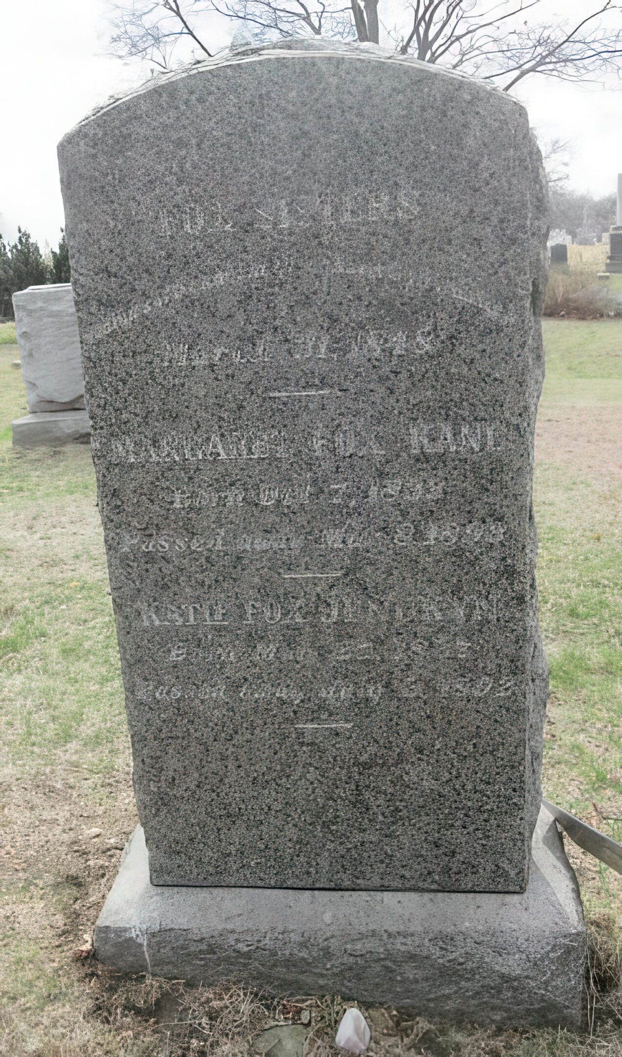 The Fox Tombstone