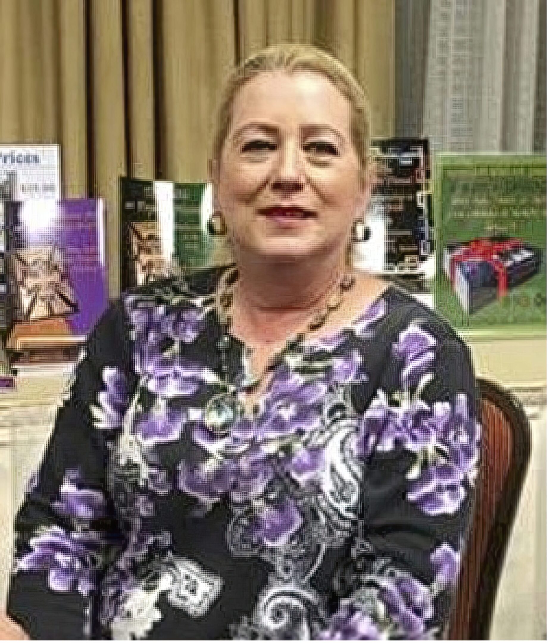 Carl’s niece, Carole Godley, at GOTSC 40th Anniversary Celebration