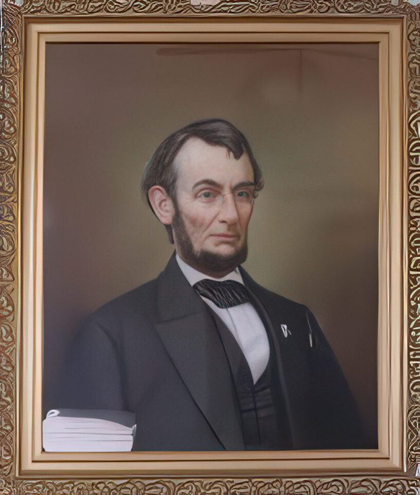 Portrait of Abraham Lincoln