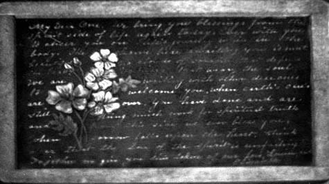 Slate Writing produced through the mediumship of the Campbell Brothers