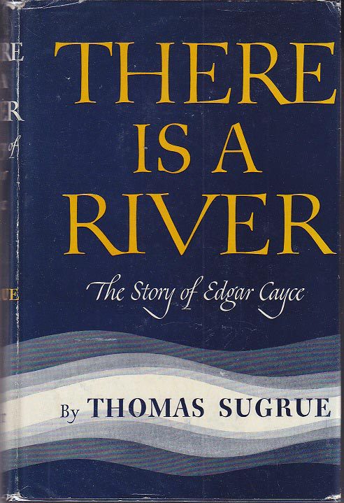 There is a river