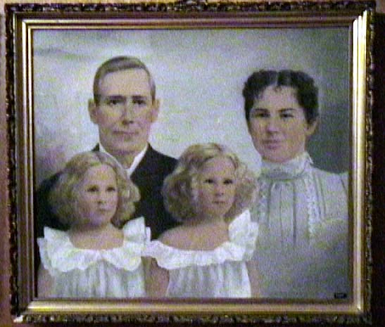 Dr. Daughtery, his wife and twins