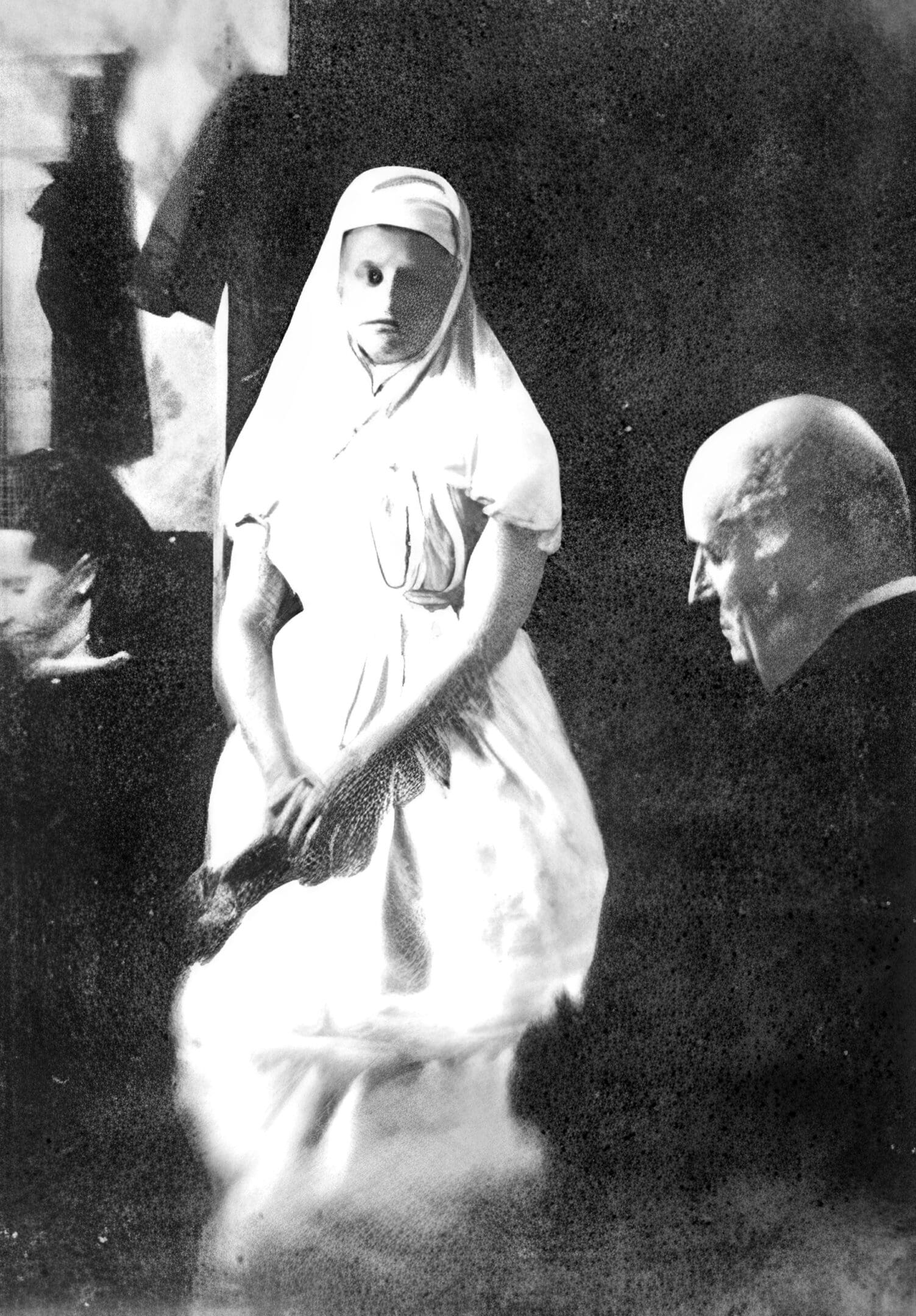 Spirit of Katie King, materialized, Florence Cook medium,  circa 1871