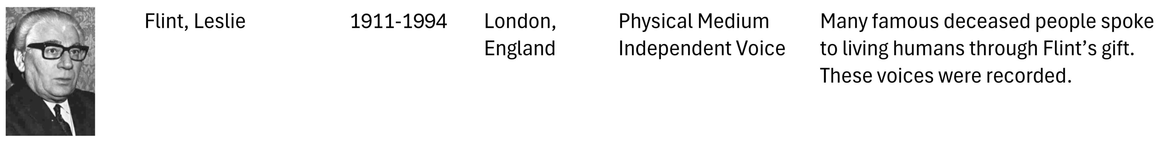 Flint Leslie