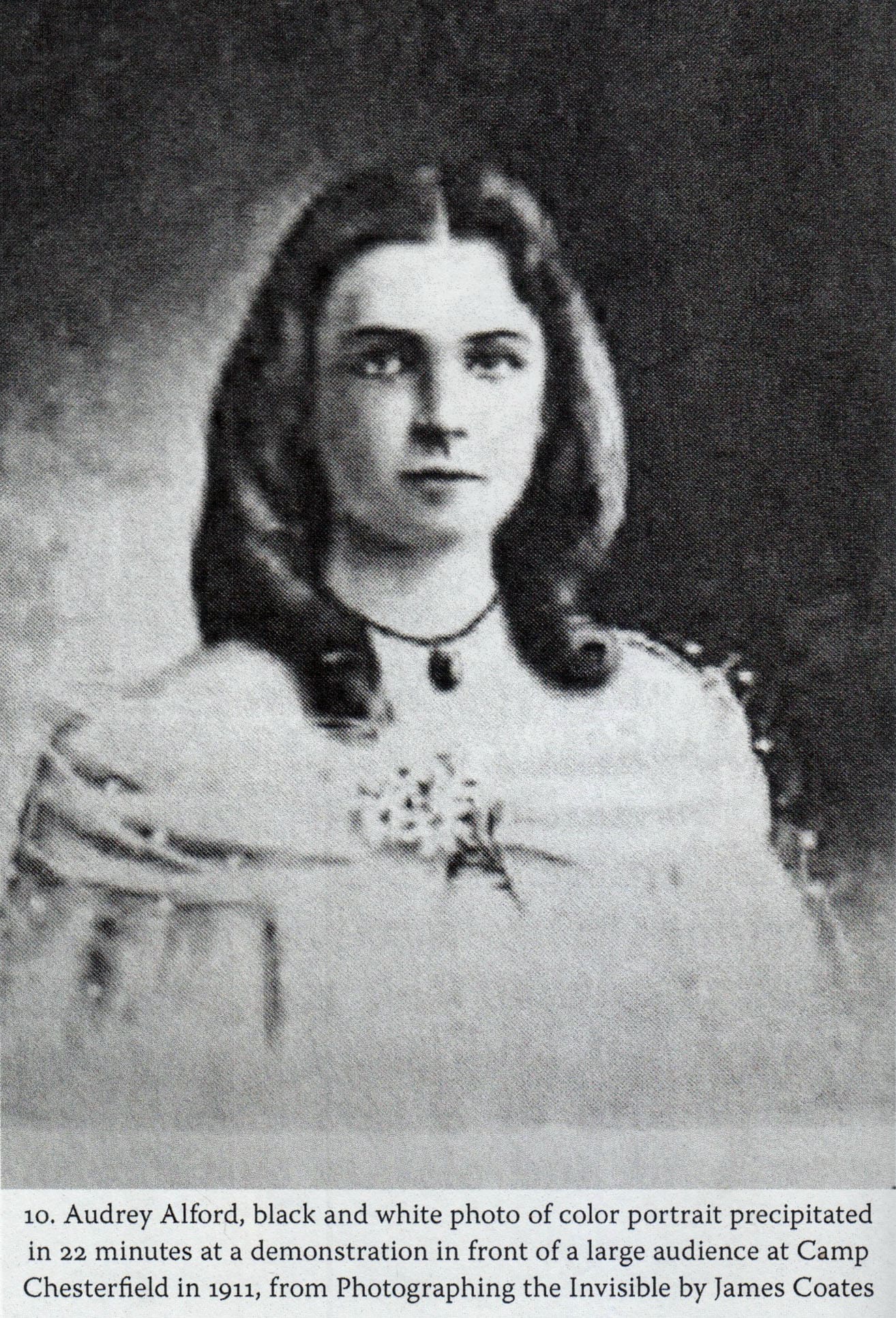 Scanned from Heagerty, N. Riley. Portraits from Beyond: The Mediumship of the Bangs Sisters. Place of publication not identified: White Crow Books, 2016. p. 114.