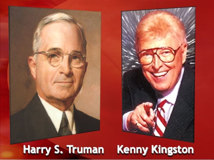 Portraits of two men with glasses.