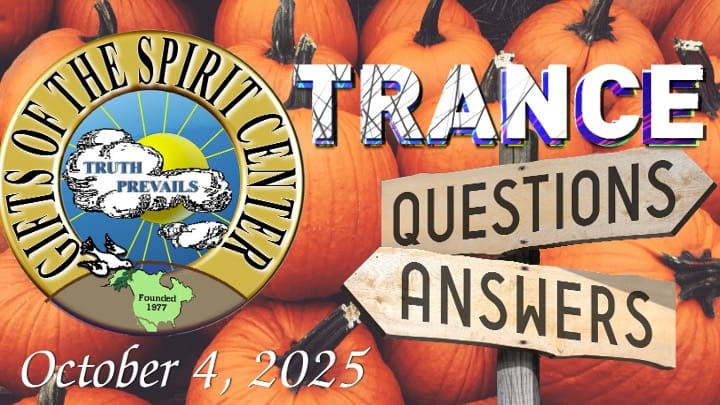 Trance event poster with pumpkins and signs.