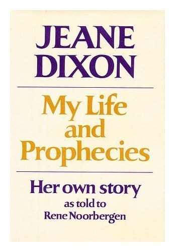 Book cover: "My Life and Prophecies".