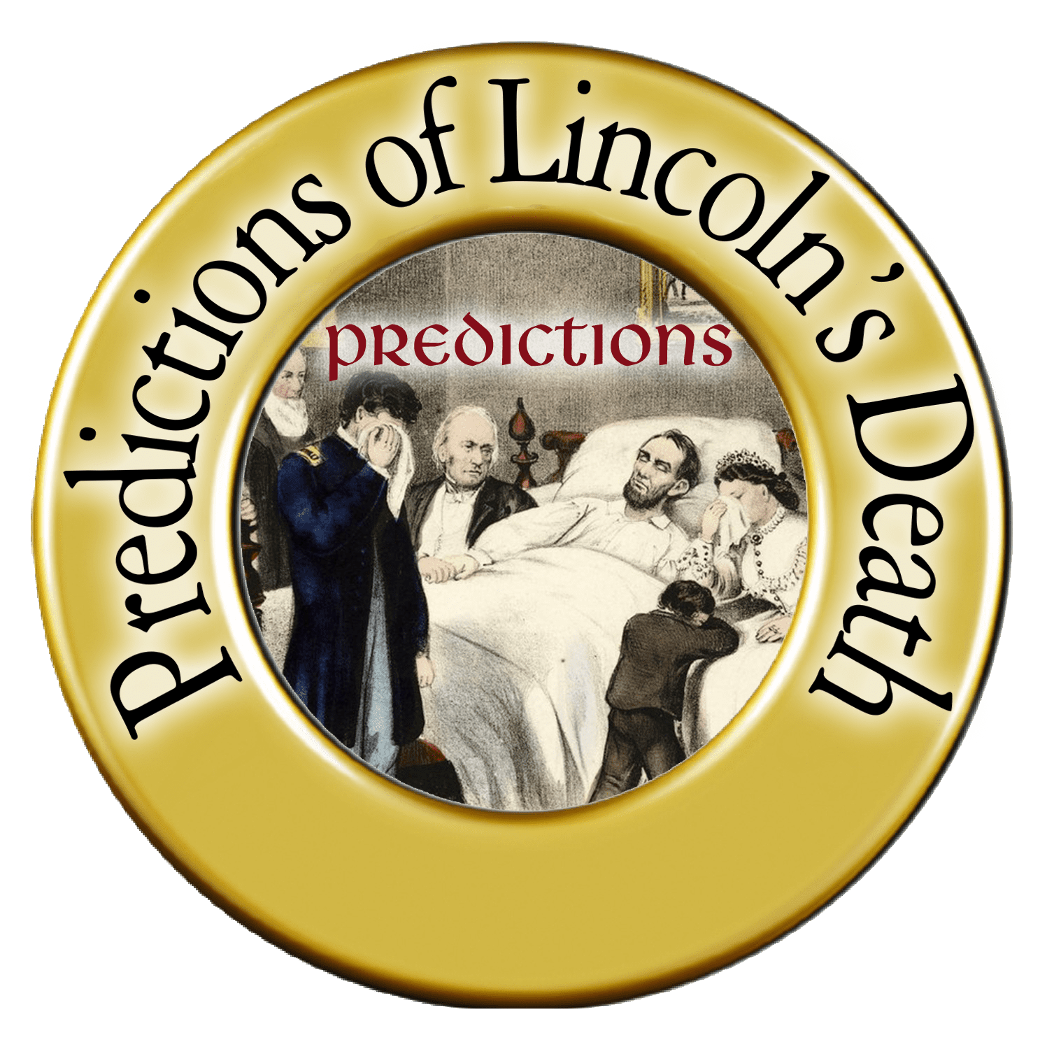 Predictions of Lincoln's death illustration.