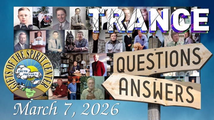Trance Q & A Intro 3-7-26