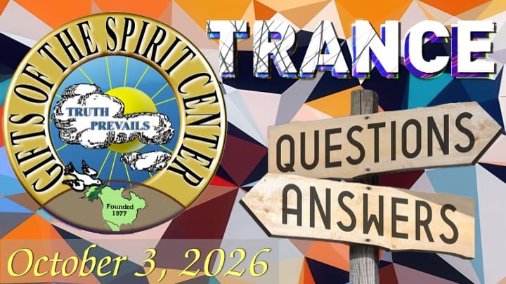 Trance Q & A 10-3-26